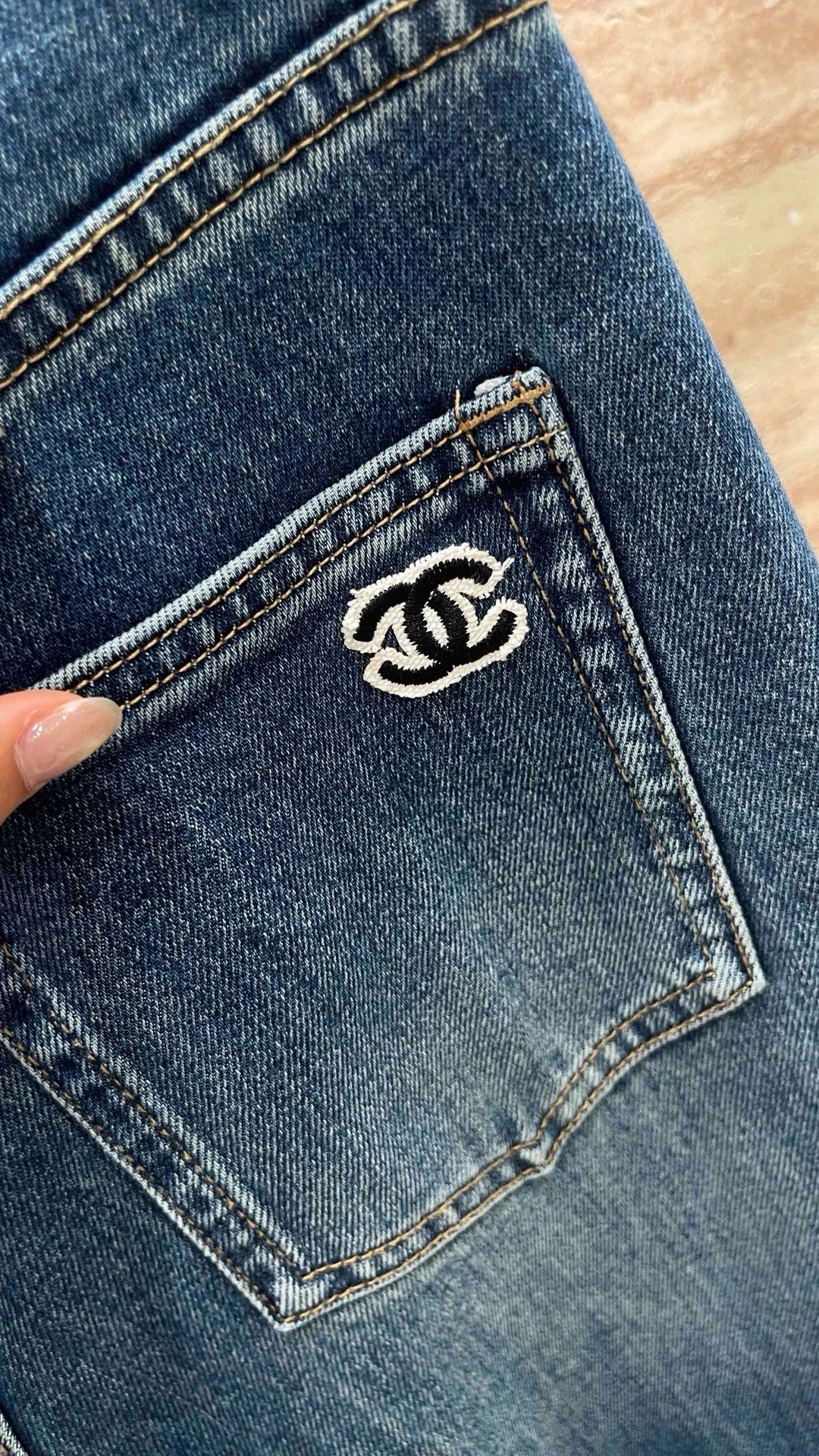 25fw Wide leg straight leg casual jeans(vintage series)