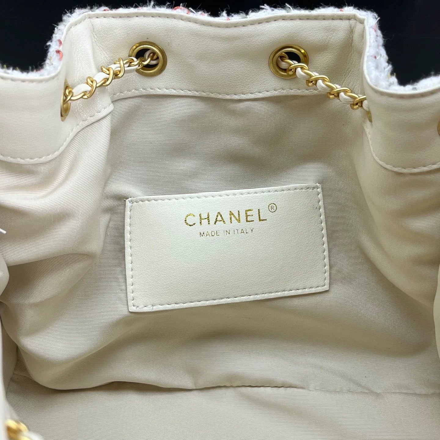 25C suede hippie bag (beige）