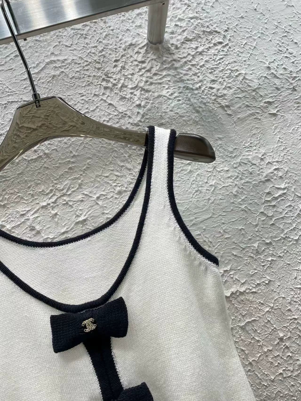 25 Spring New Arrival Bow Knitted Vest