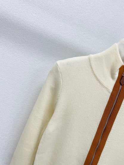 25fw Stand up collar cardigan