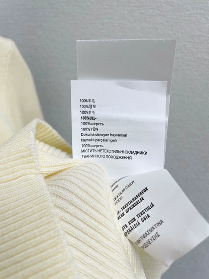 25fw Stand up collar cardigan