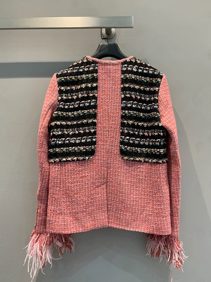 25fw Xiaoxiangfeng pink jacket（Medieval Series）