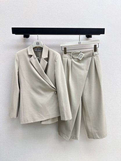 25fw Side button decorative suit jacket