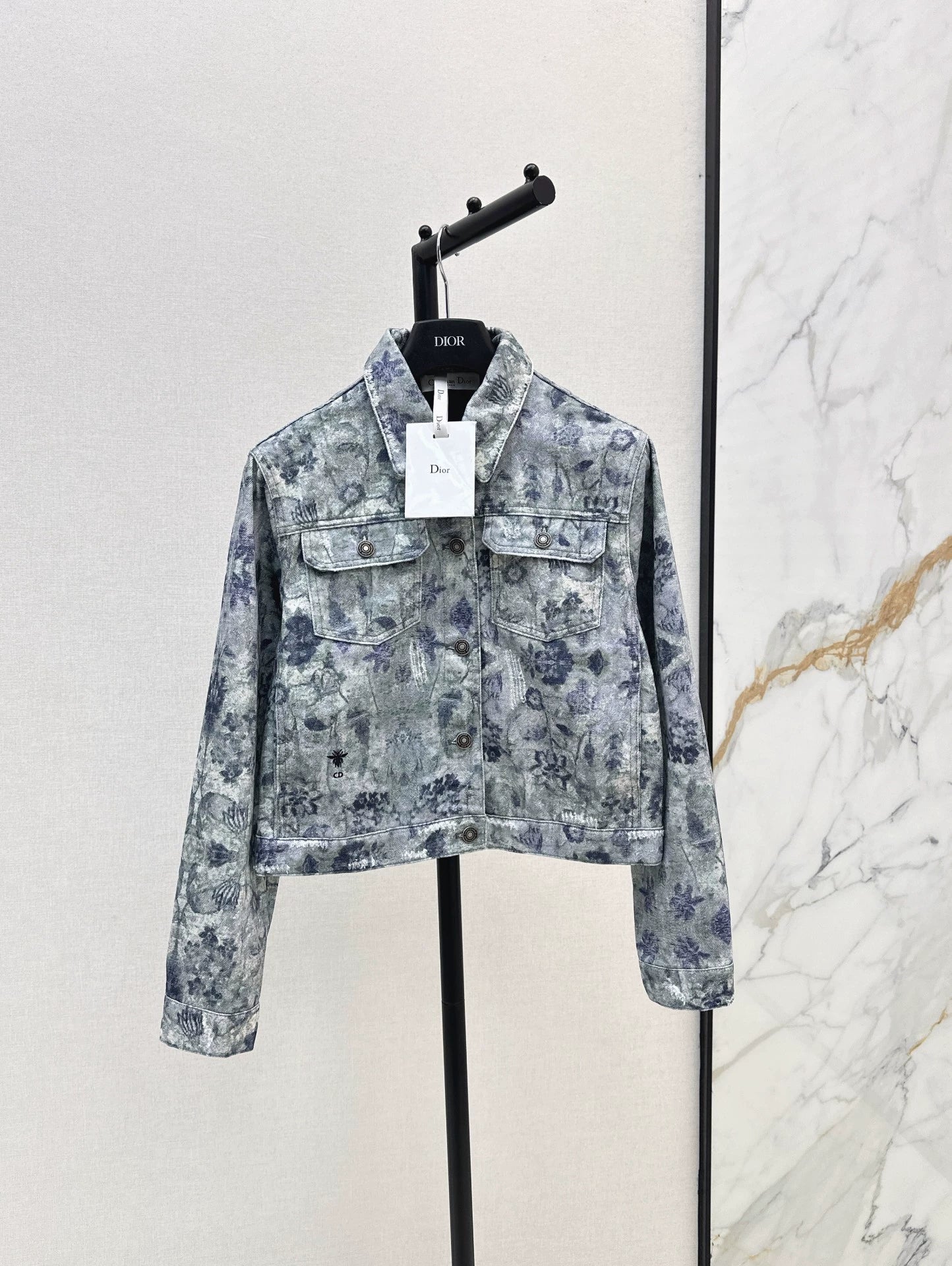 25fw Collar denim jacket