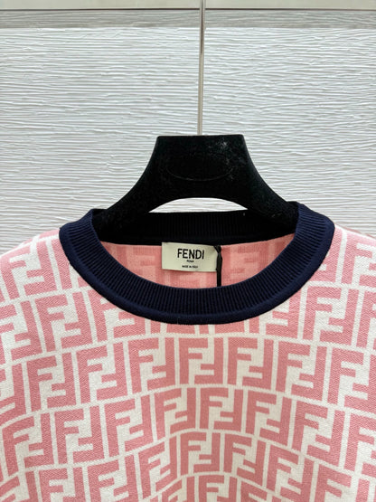 25fw Old flower knitted cardigan