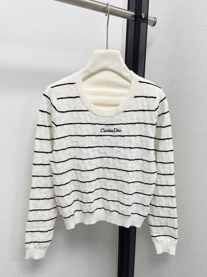 25fw Embroidered long sleeves with letters