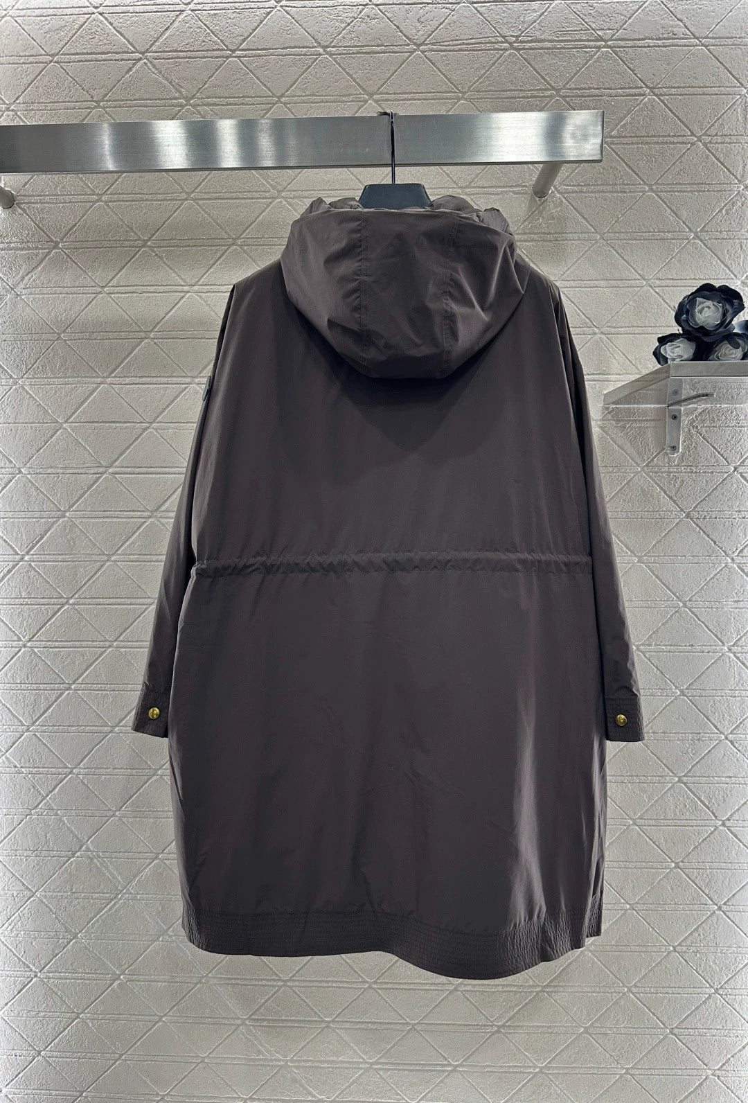 Two piece cotton coat, vest, windbreaker jacket