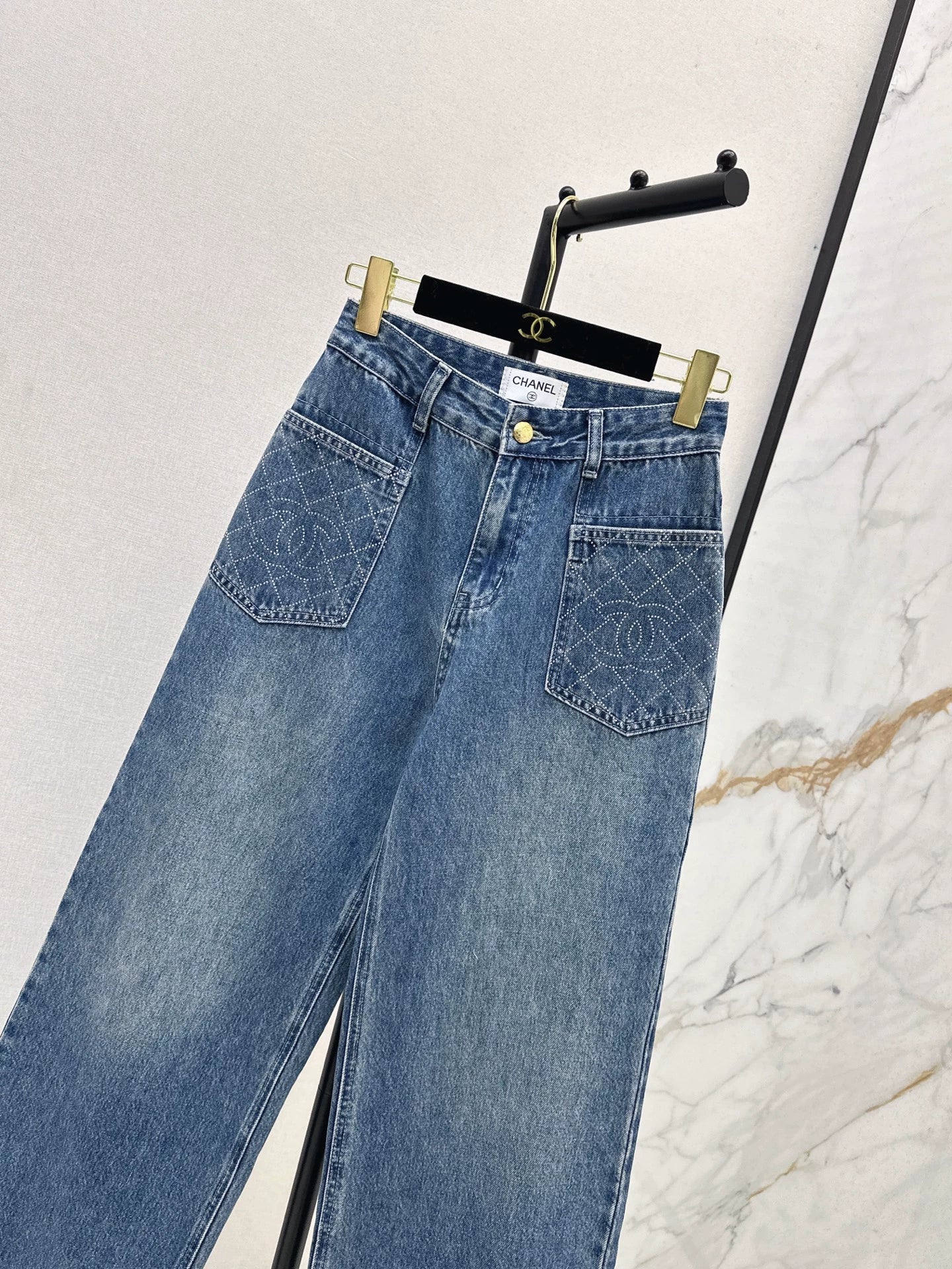 25fw Pocket straight leg jeans