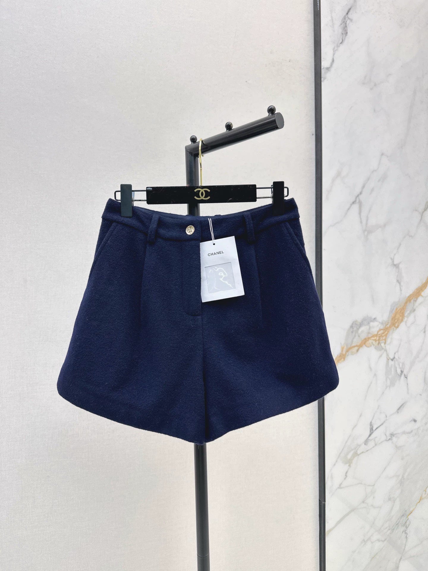 Heart shaped double pocket wool set