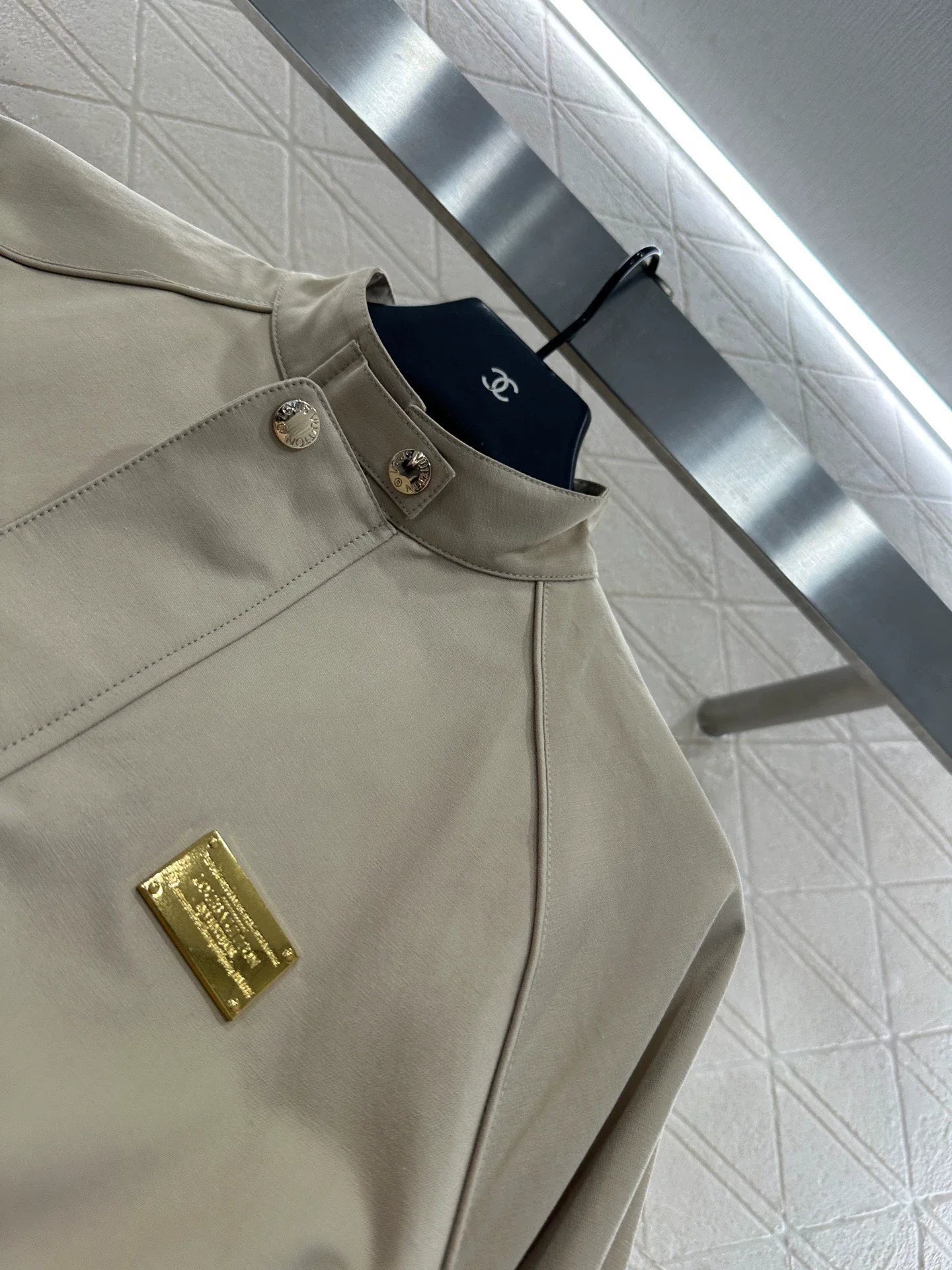 25fw stand collar zip-up jacket