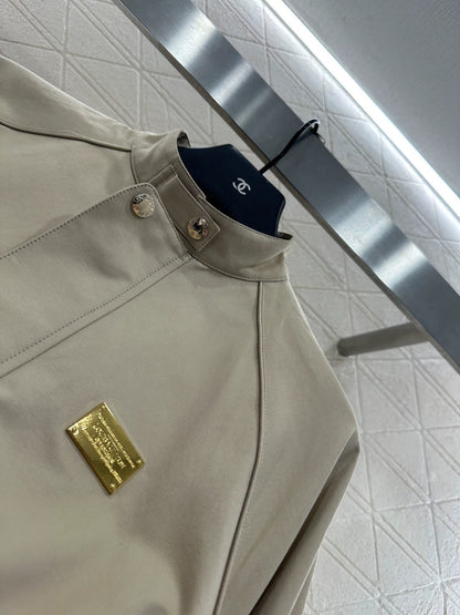 25fw stand collar zip-up jacket