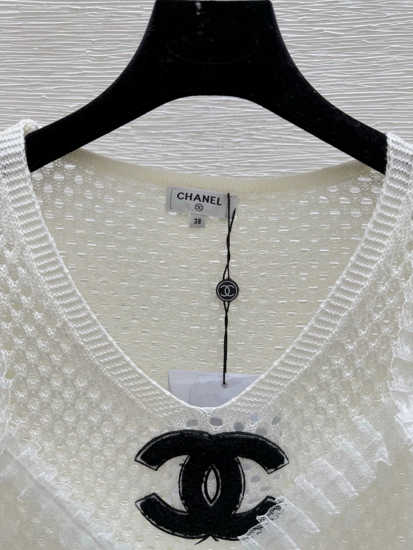 25fw Fake two knitted short sleeves