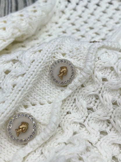 25fw Heavy industry hook flower lapel jacket