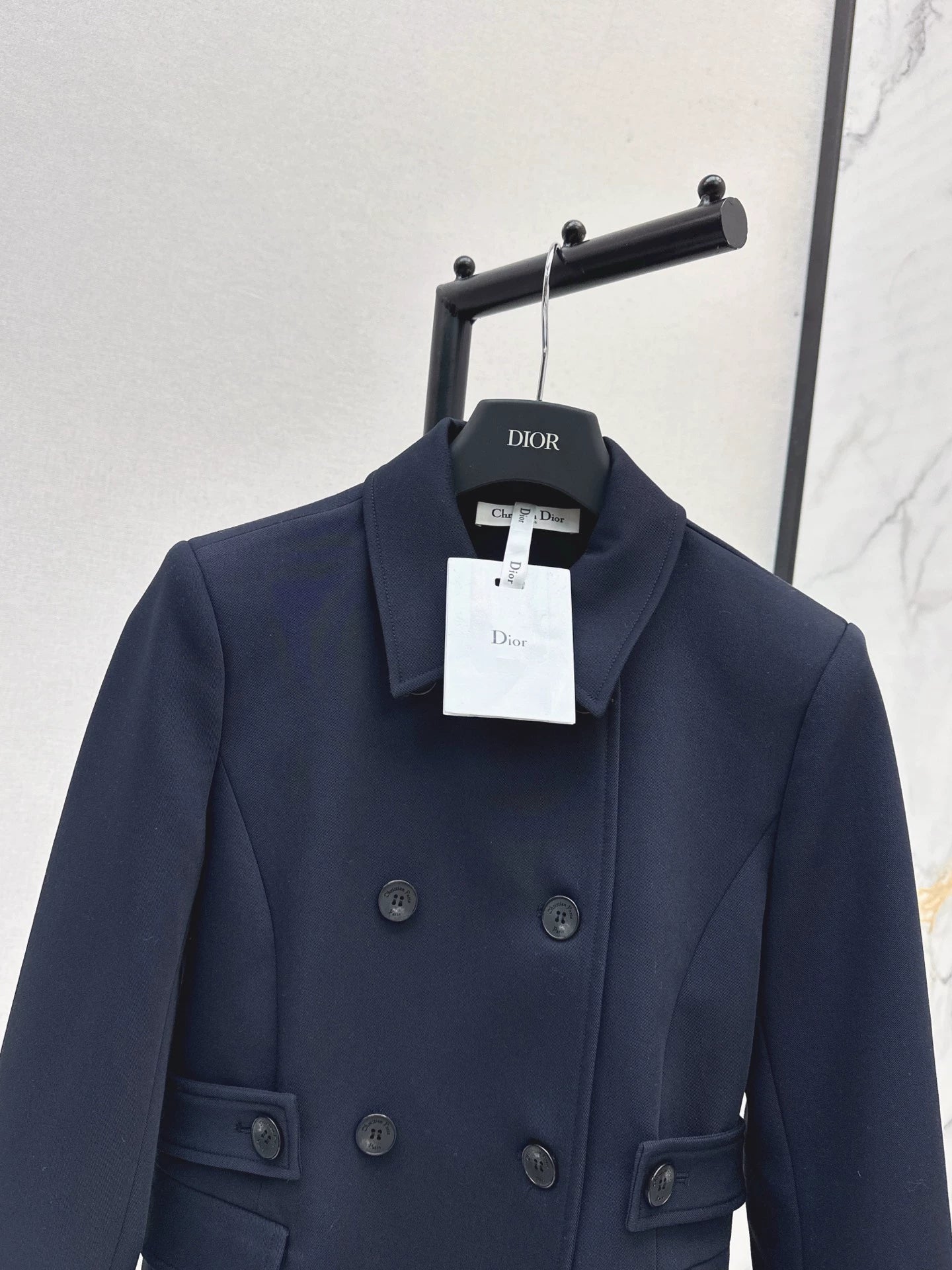 25fw Classic Lapel Double-Breasted Blazer