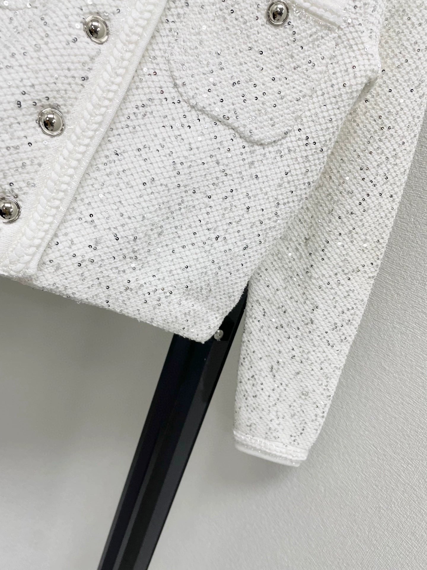 25fw Fragrant sequin short jacket