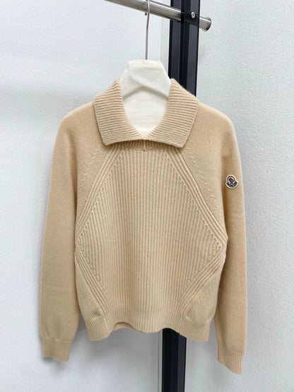 25fw Slim fit pit striped sweater