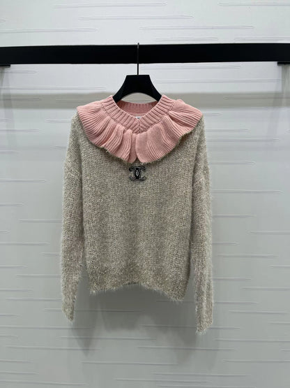 Ye Lingliang Silk Sweater