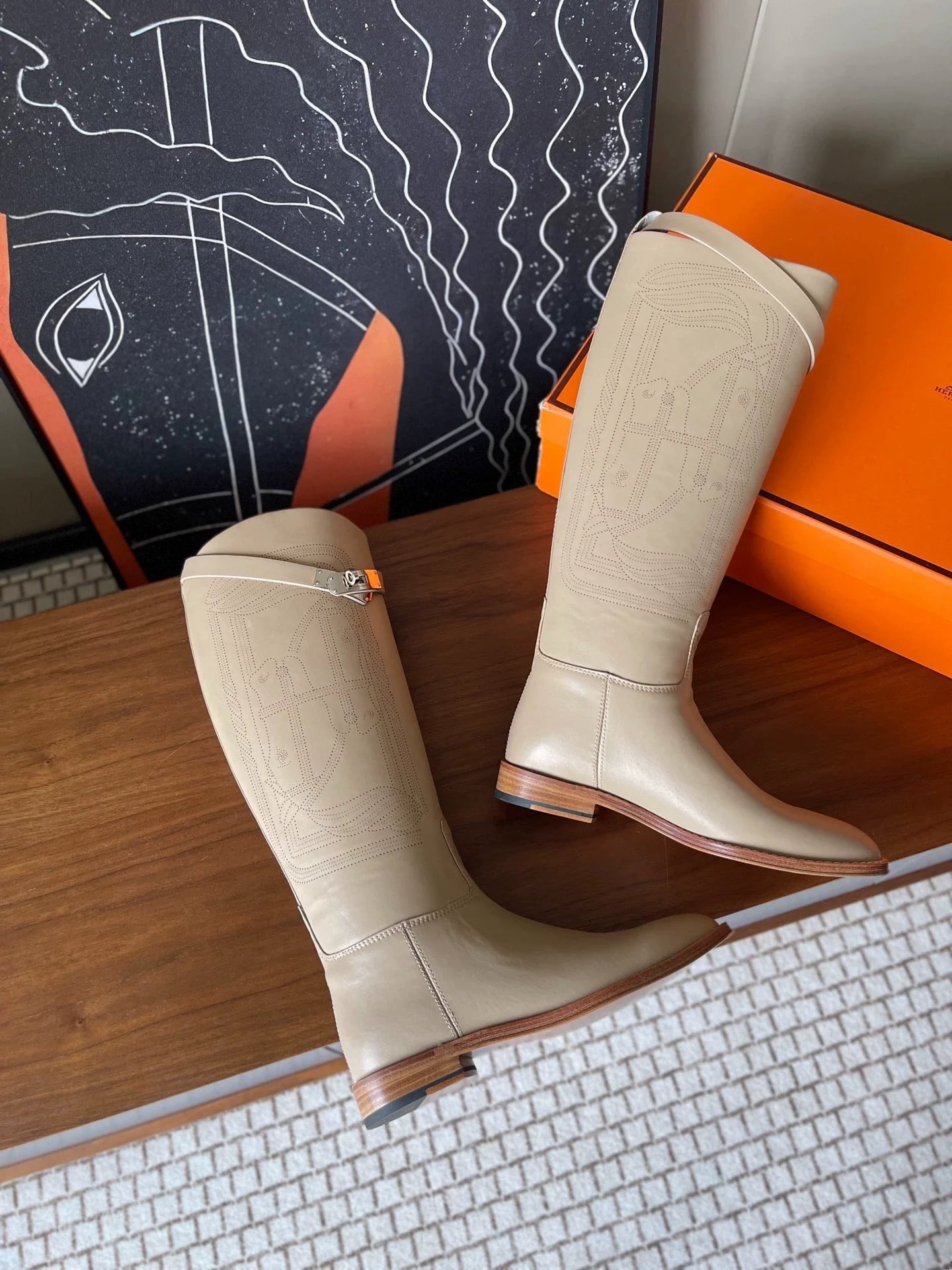 25fw Knight Boots (Laser Edition)