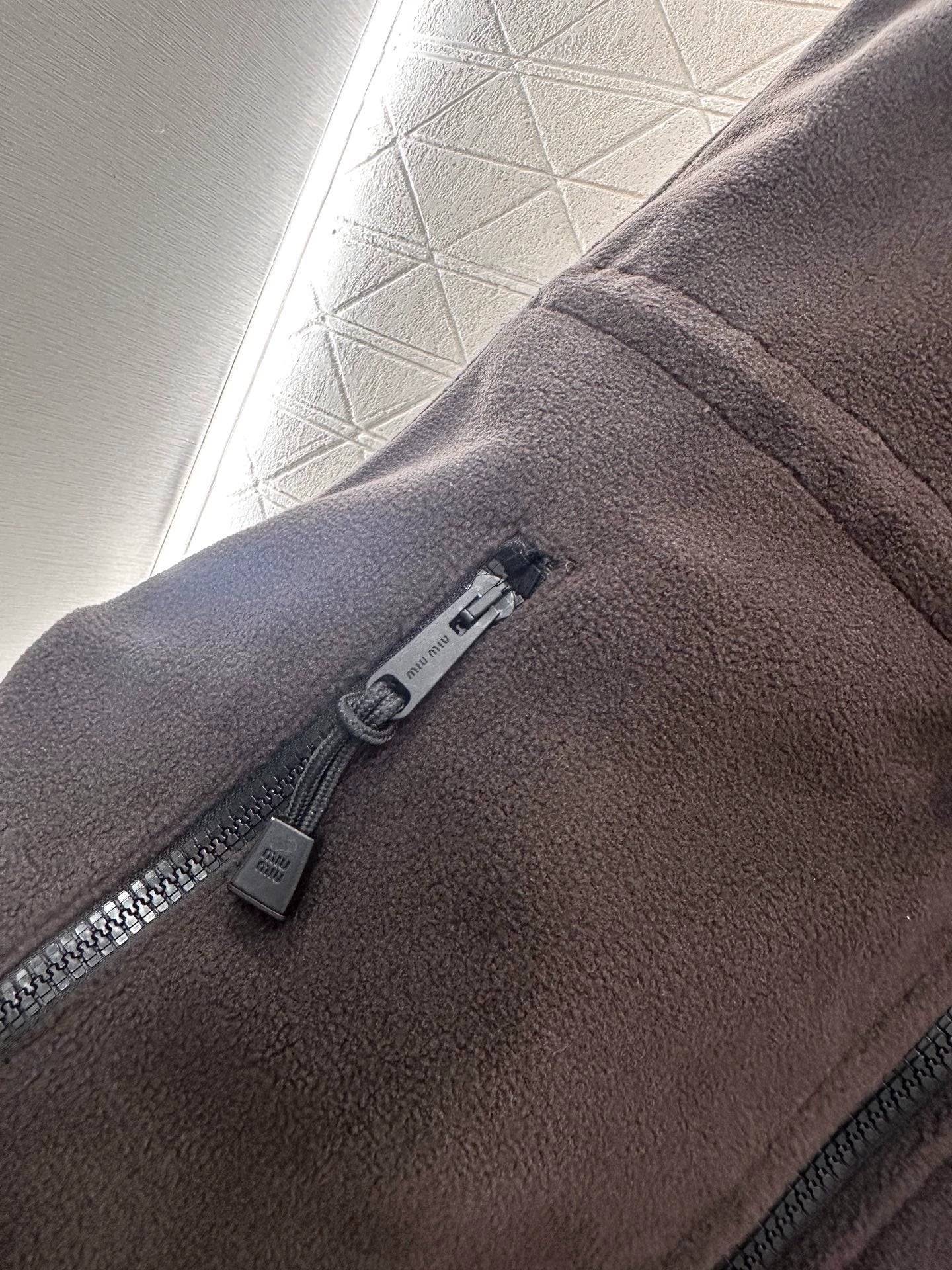 25fw Polar fleece vest skirt