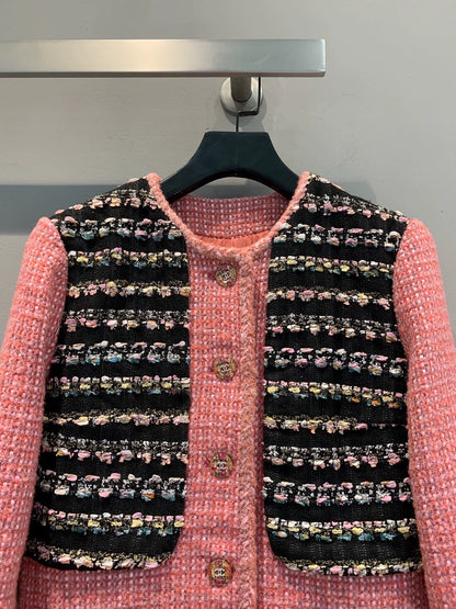 25fw Xiaoxiangfeng pink jacket（Medieval Series）