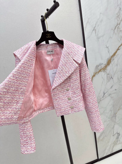 25fw Coarse woolen short jacket