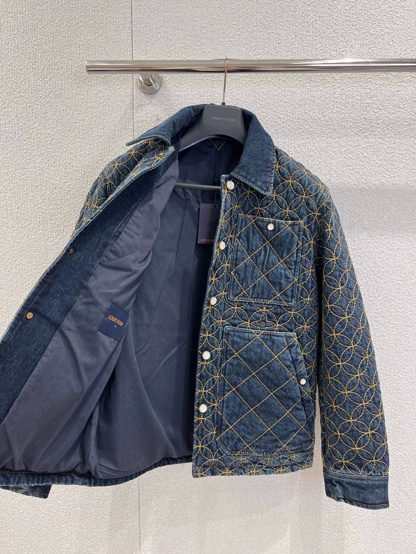 Retro Embroidered Denim Jacket