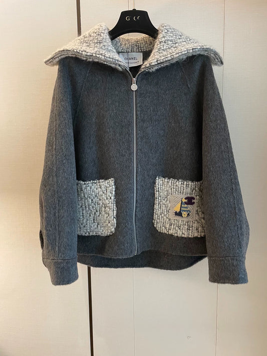 25fw Collar knit jacket（Medieval Series）