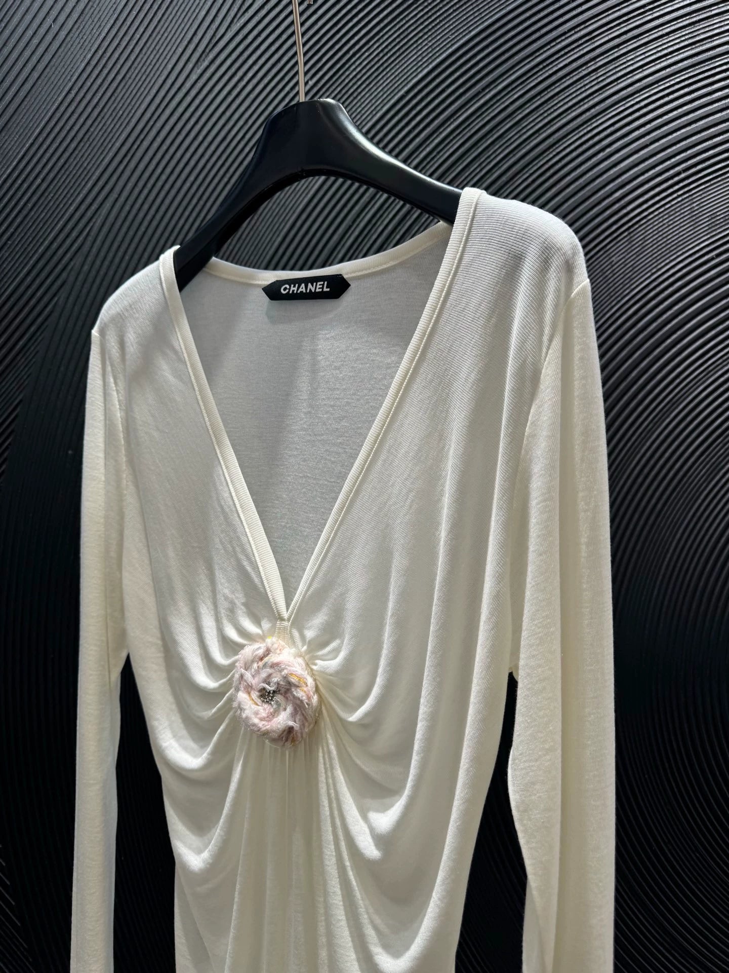 25fw V-neck top (vintage series)