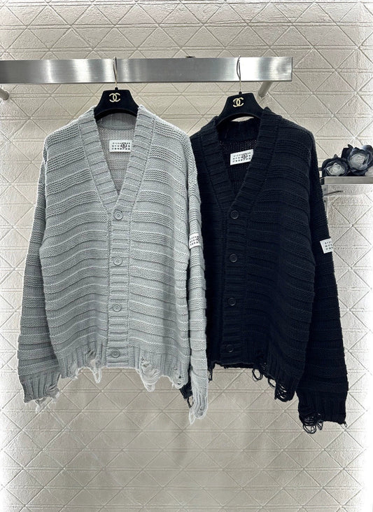 25fw Pit and hole pocket cardigan