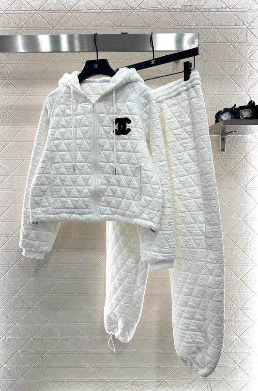 Hooded Quilted Set