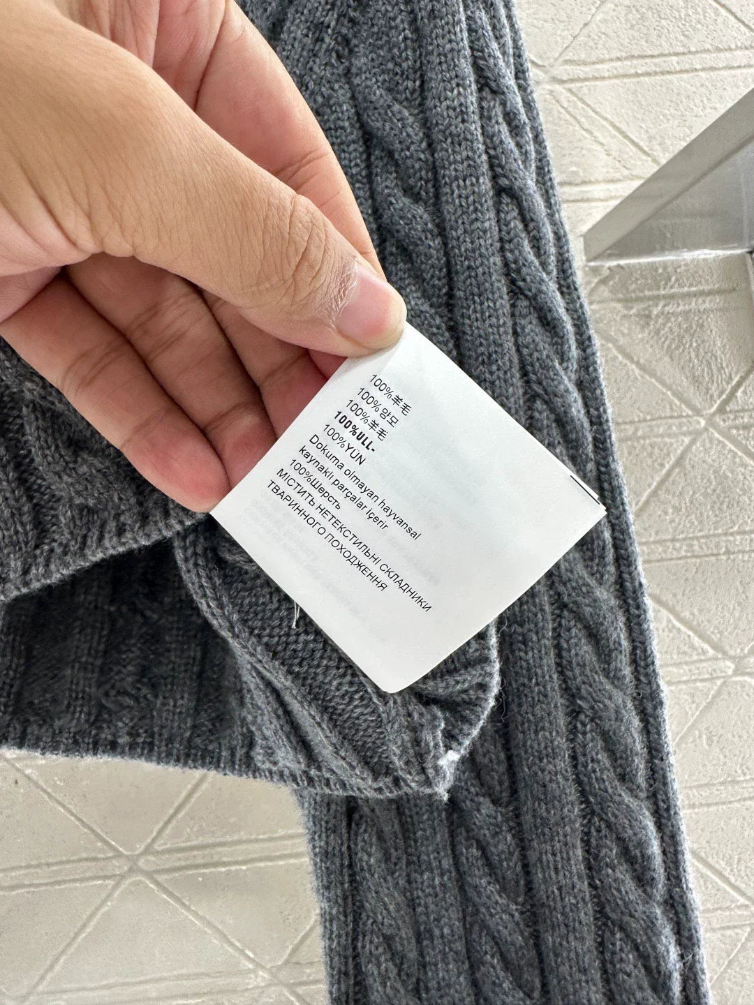 25fw Fried Dough Twists knitting sweater