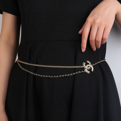 Sheepskin Double C Waist Chain