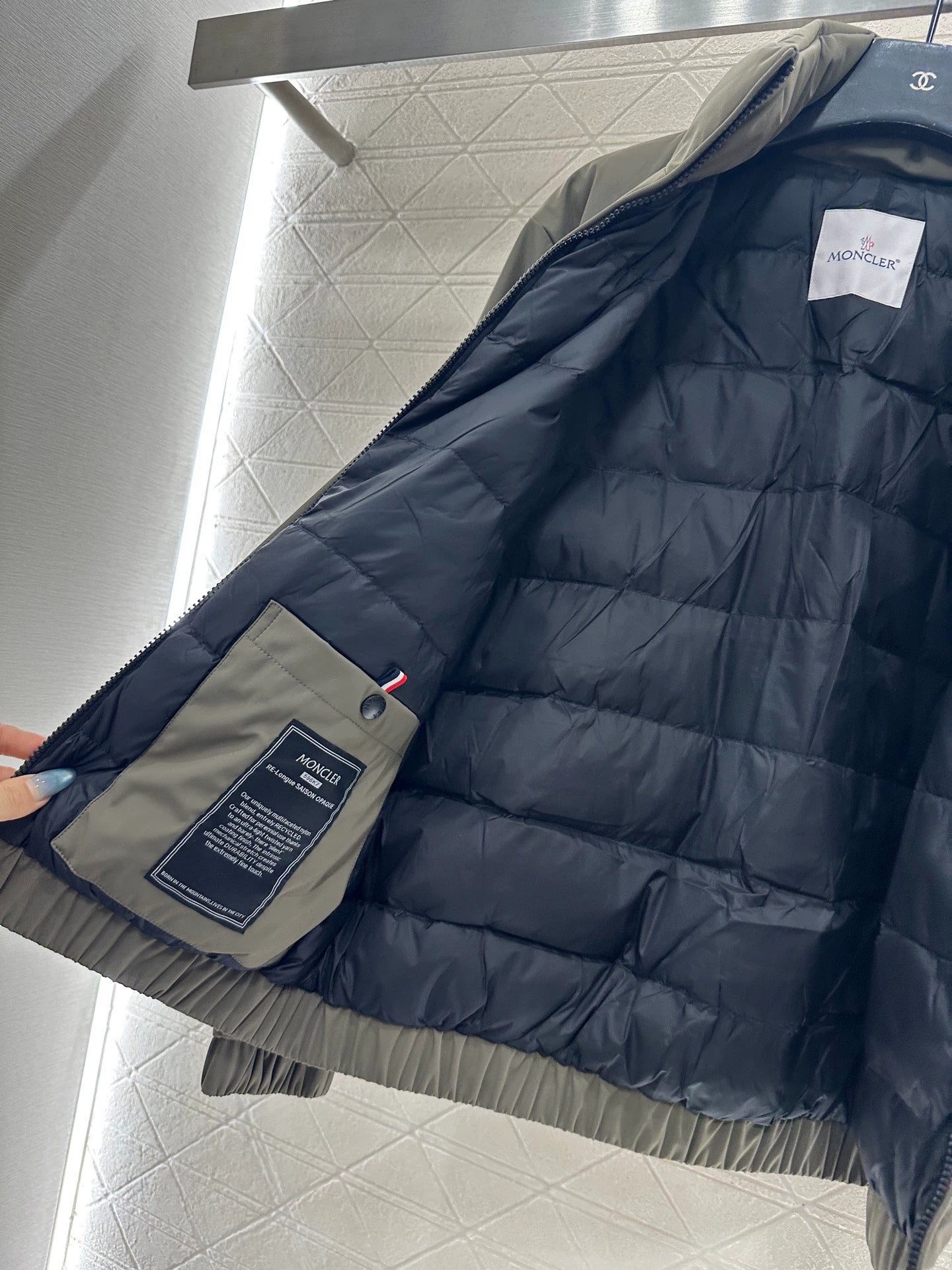 Standing collar cotton jacket