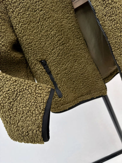 25fw Polar fleece stand collar jacket