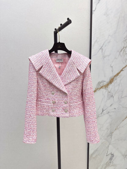 25fw Coarse woolen short jacket