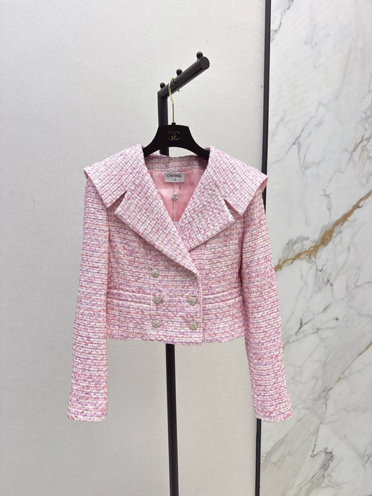 25fw Coarse woolen short jacket