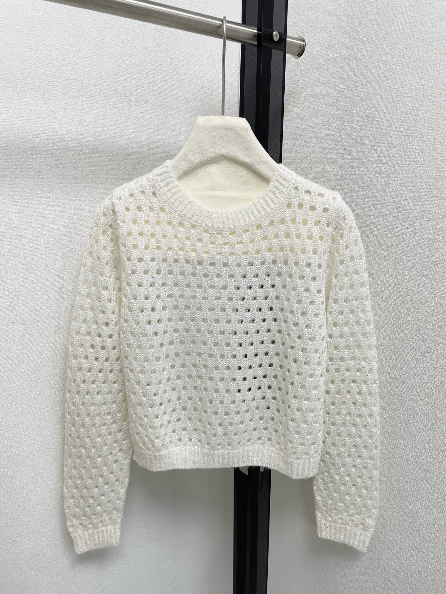 25fw new hollow knit sweater