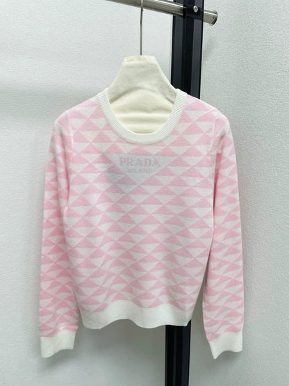 25fw Triangular knitted sweater