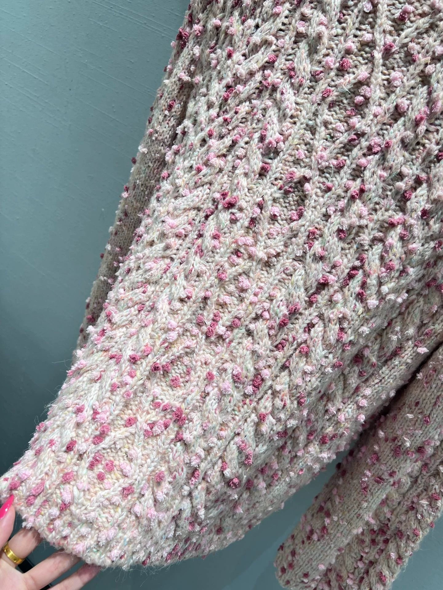 25fw Floral cardigan jacket（Medieval Series）