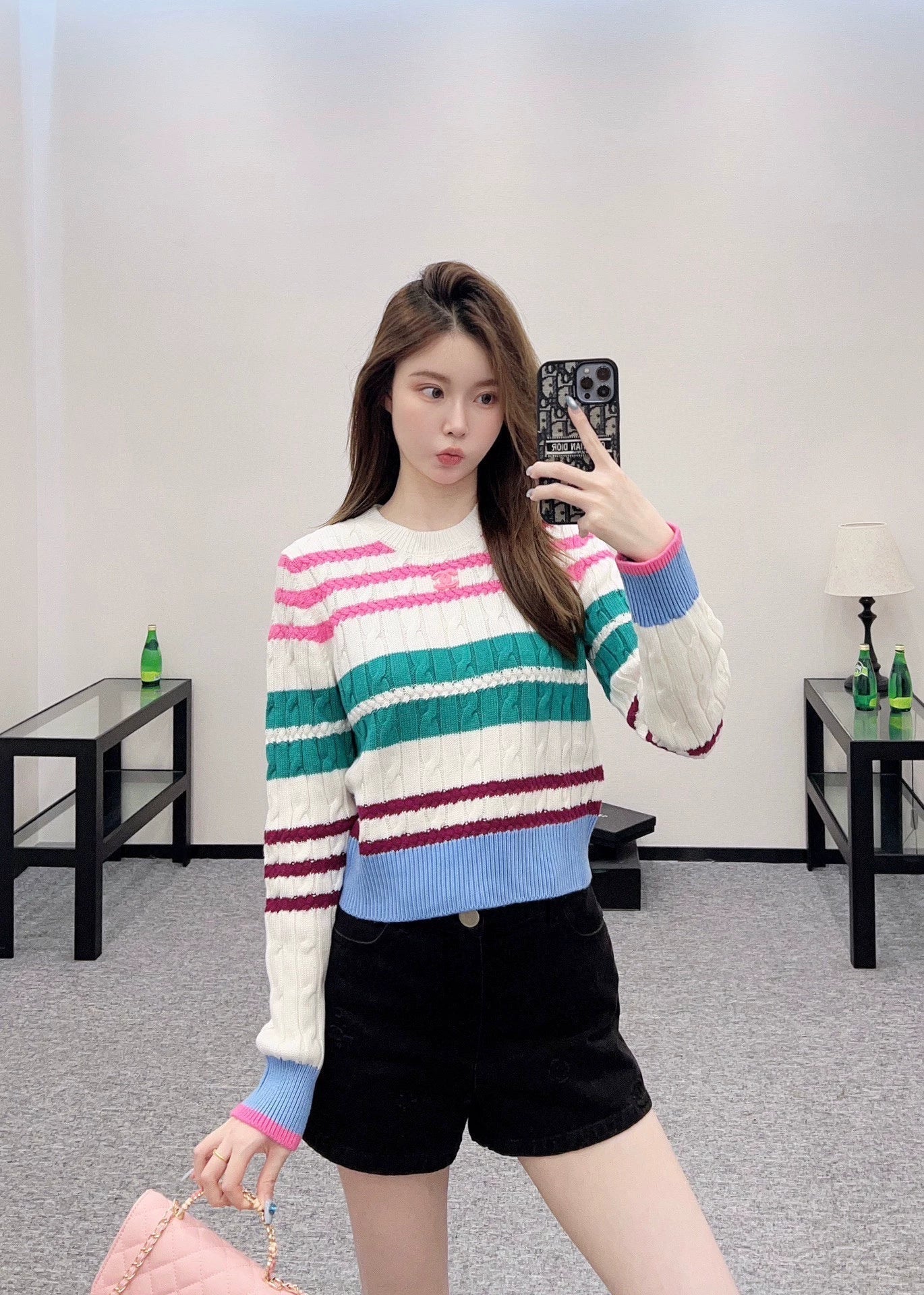 25 Colorful Striped Crochet Pullover Sweater