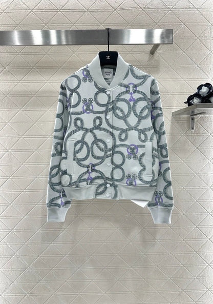 25fw Printed casual jacket