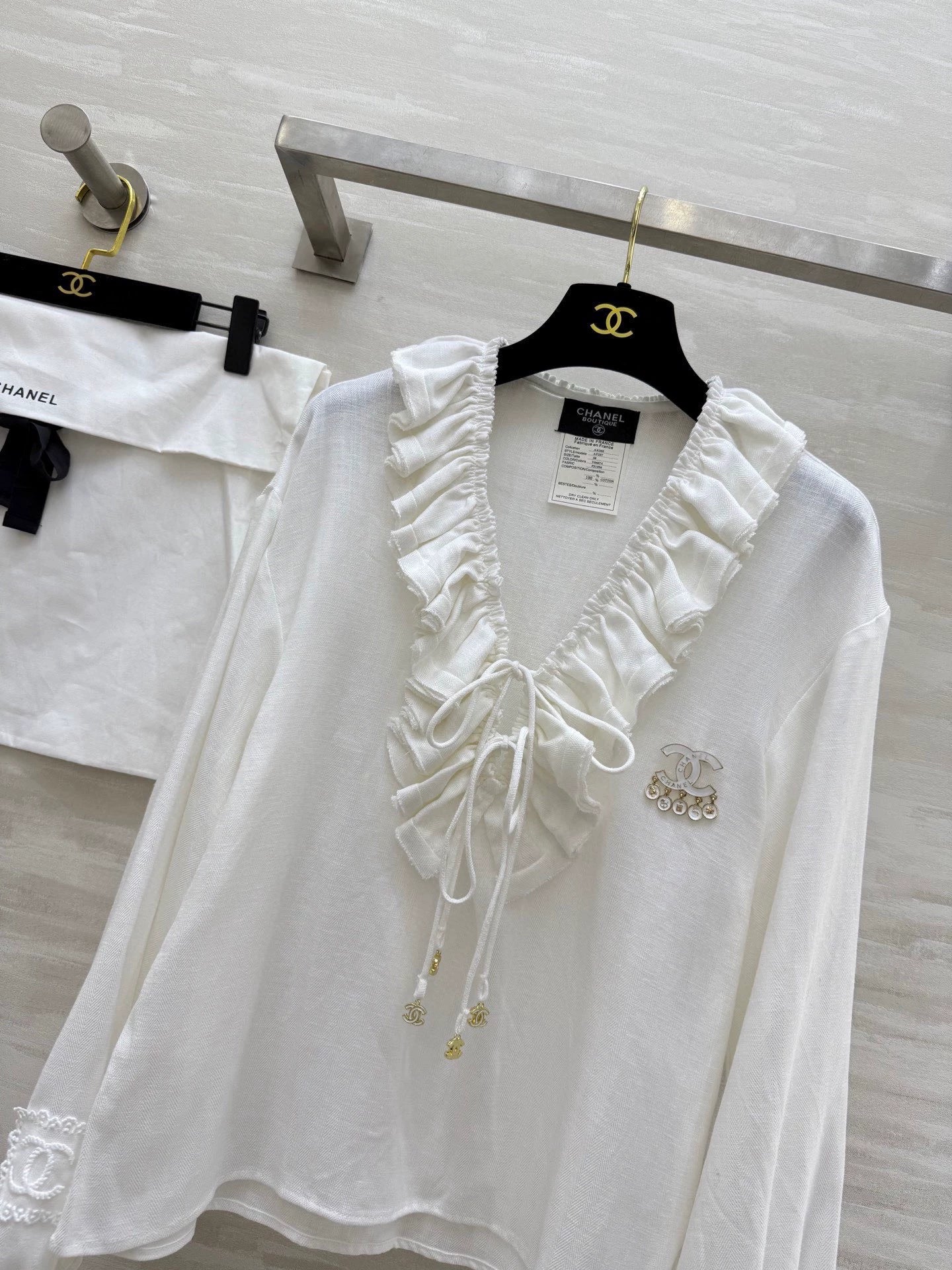 25fw Cotton and linen pleated shirt（Medieval Series）