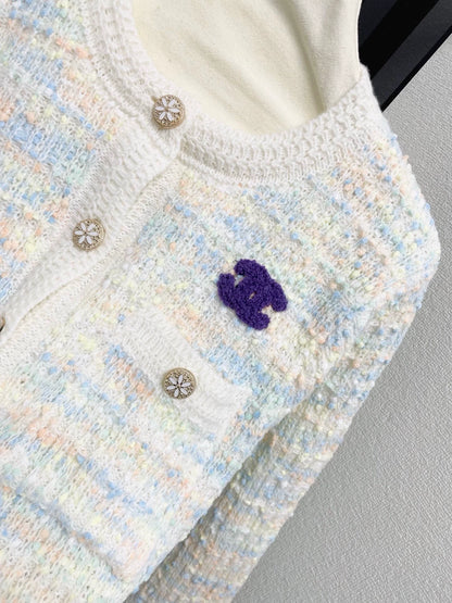 25fw Fragrant knitted cardigan