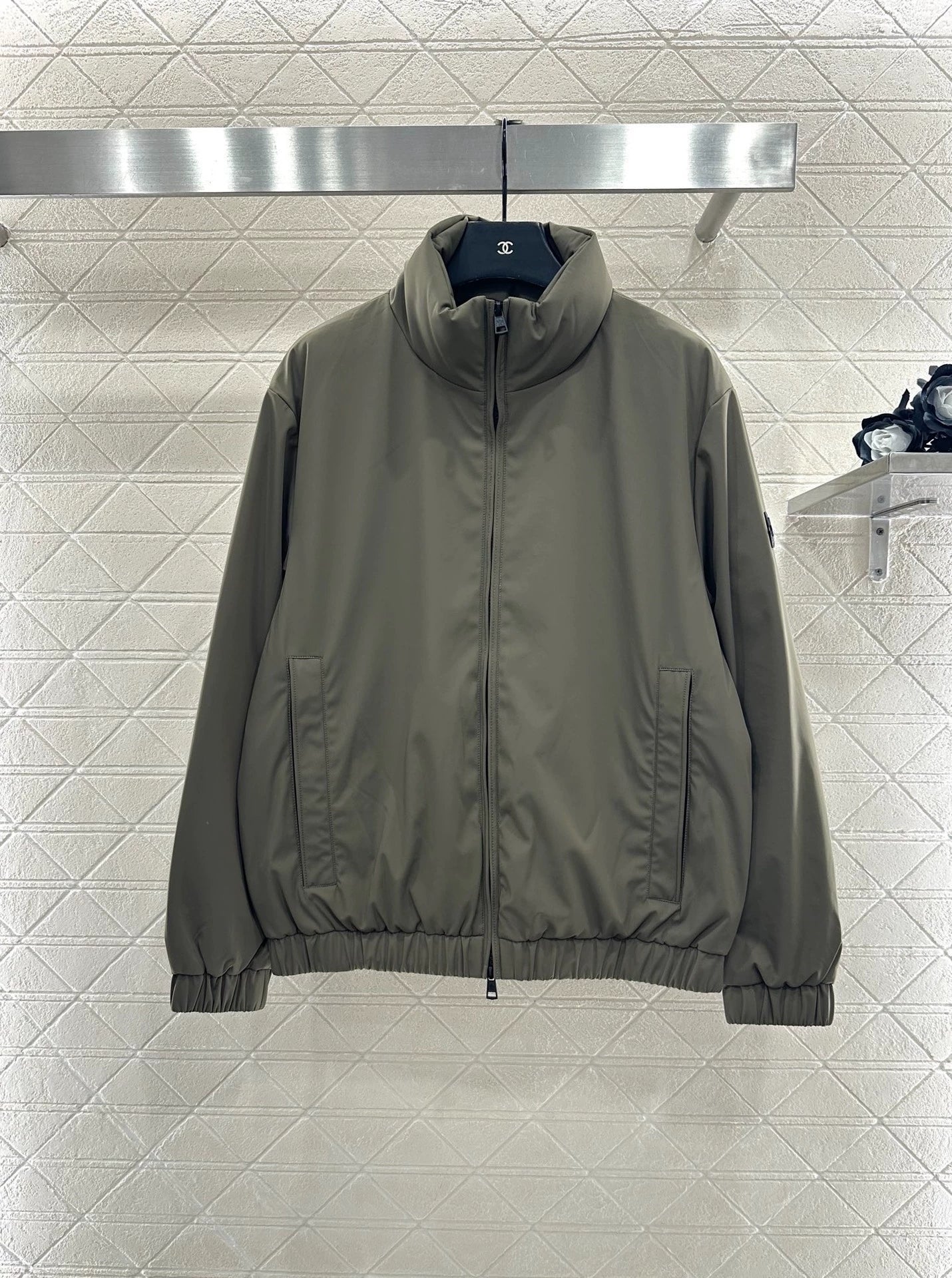 Standing collar cotton jacket