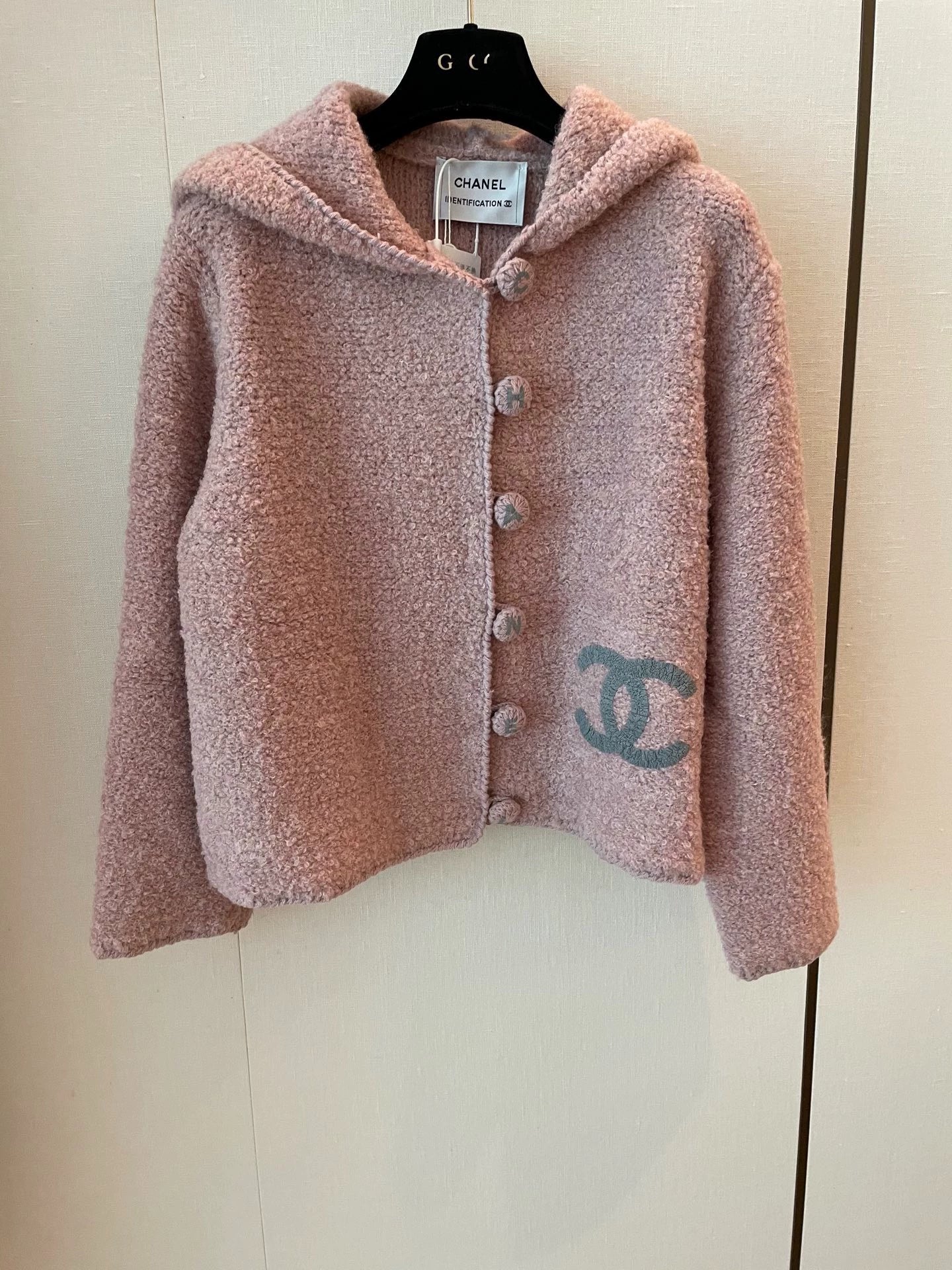 25fw Hooded lamb wool cardigan（Medieval Series）