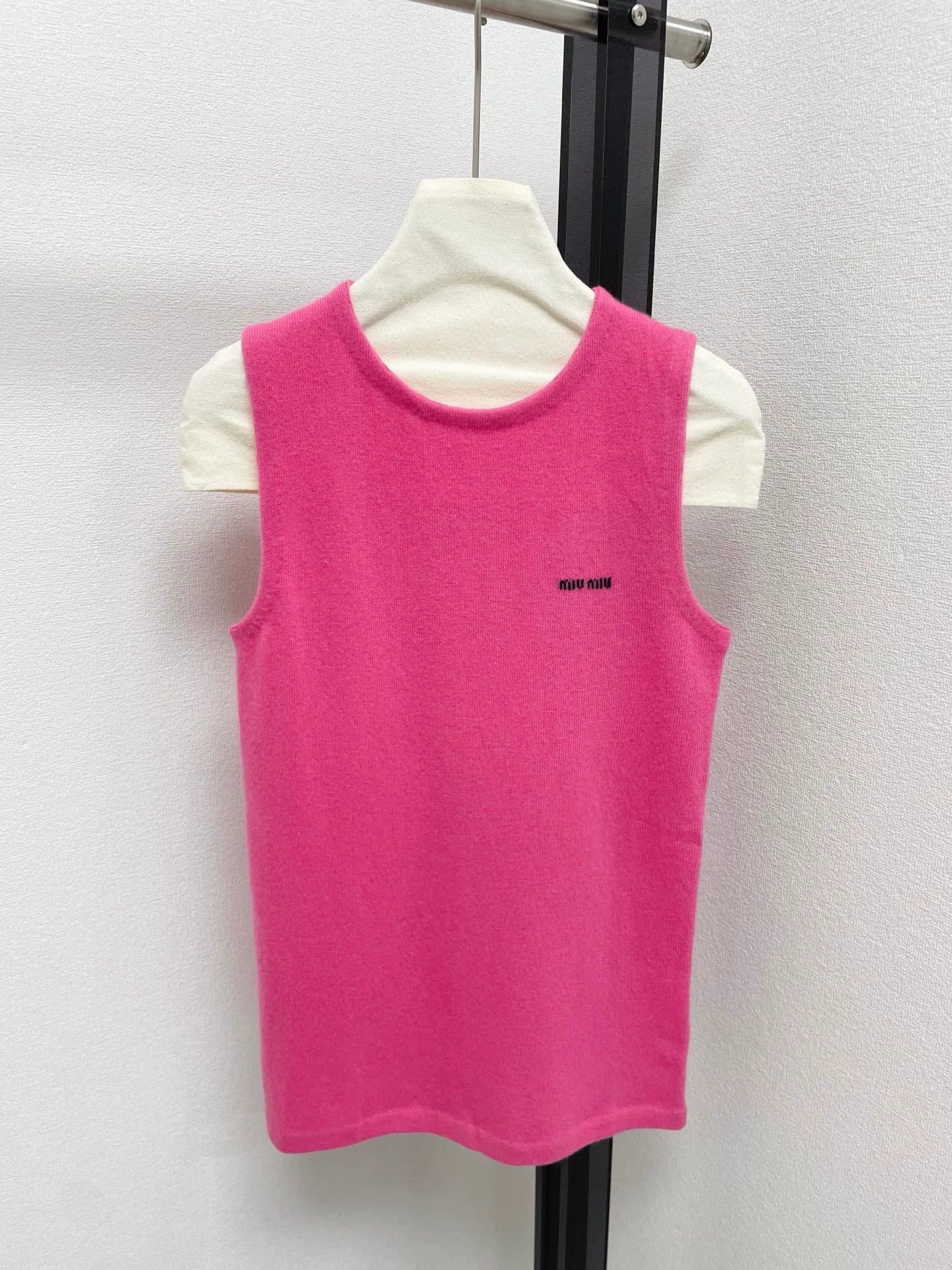 25fw Contrasting jacquard vest