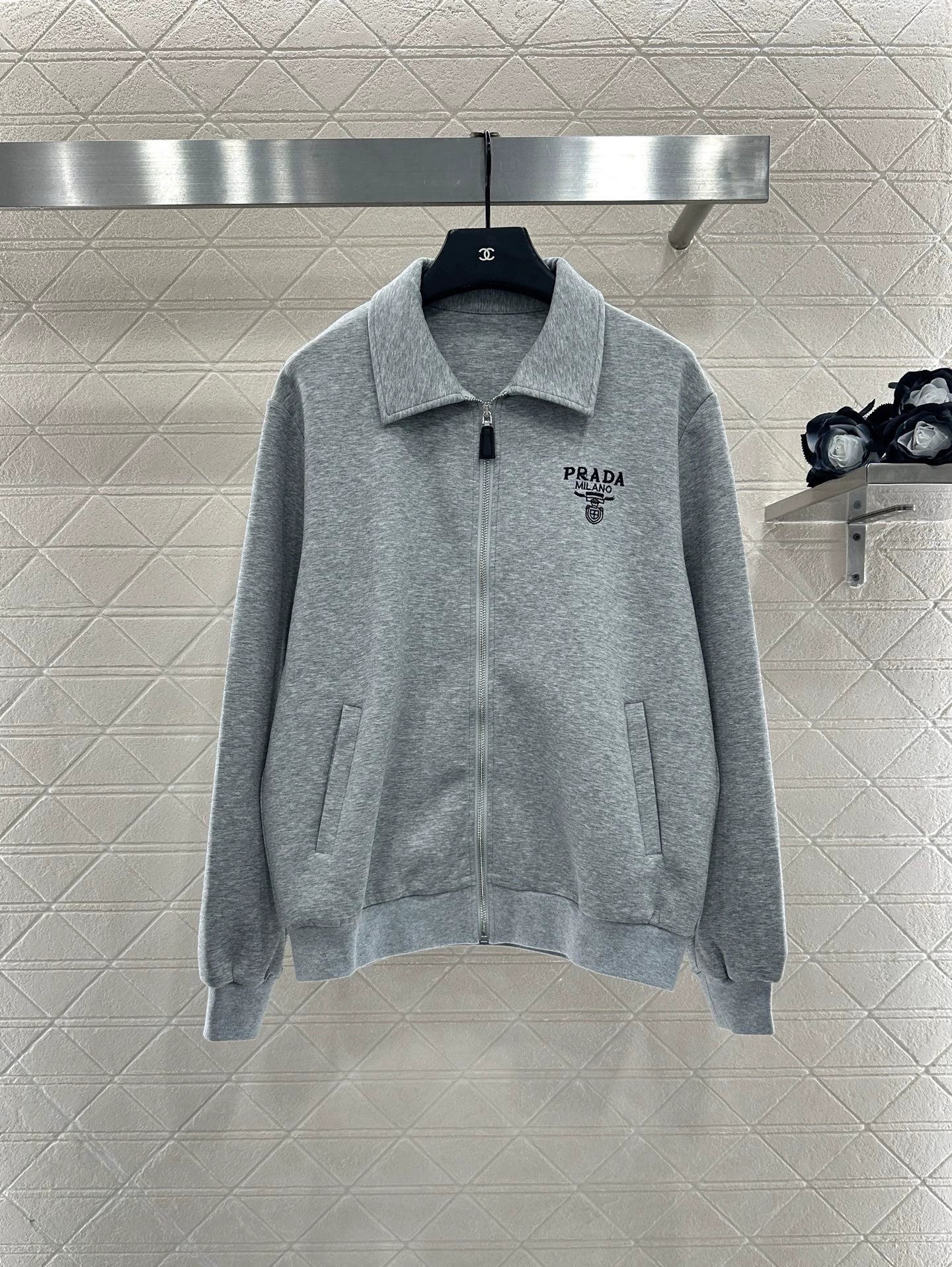 25fw Zipper lapel set