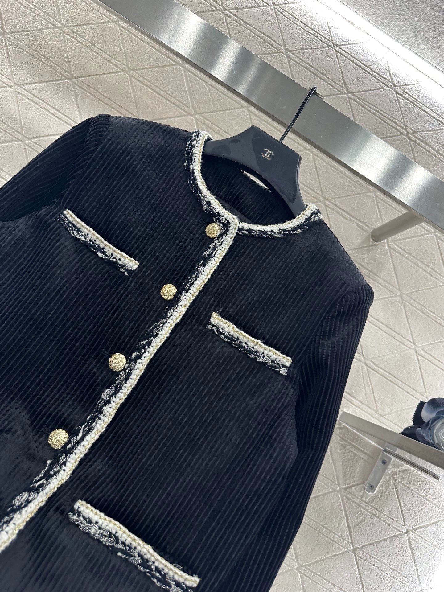 Corduroy dress jacket