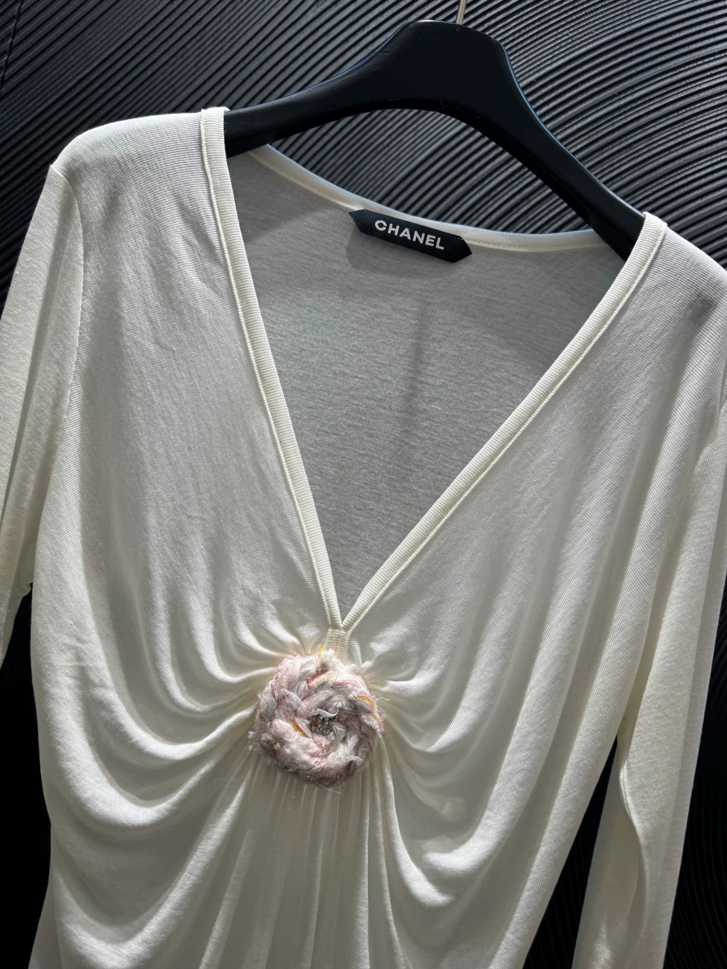 25fw V-neck top (vintage series)