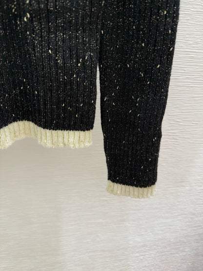 25fw Knitted long-sleeved sweater